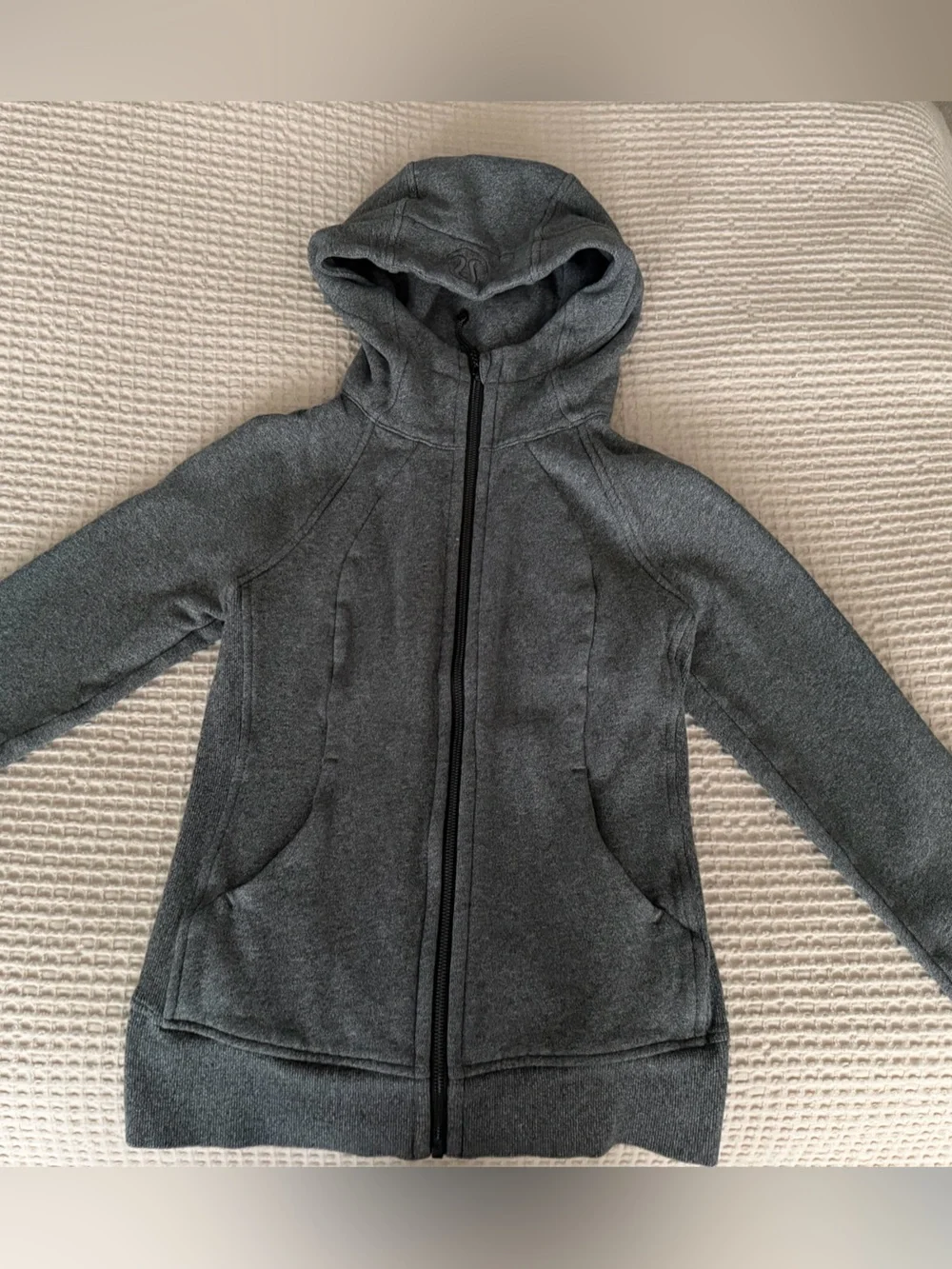 Gray Lululemon Scuba Hoodie